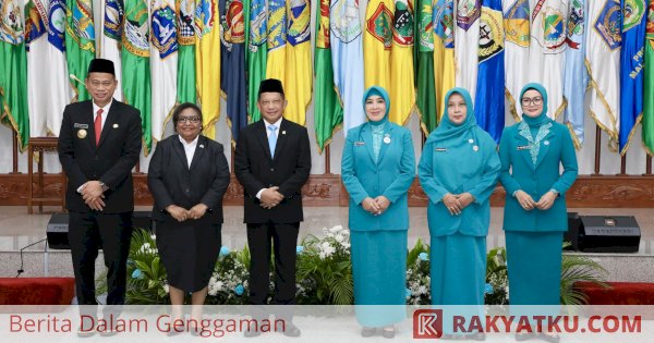 Andi Indriaty Syaiful Resmi Dilantik Jadi Penjabat Ketua Tim Penggerak PKK dan Pembina Posyandu Sulsel