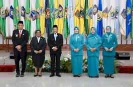 Andi Indriaty Syaiful Resmi Dilantik Jadi Penjabat Ketua Tim Penggerak PKK dan Pembina Posyandu Sulsel