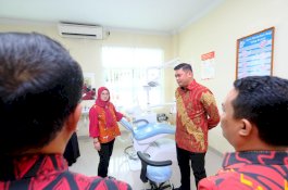 Bupati Gowa Ajak Husniah Talenrang Tinjau Pembangunan Prioritas Daerah