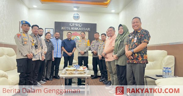 Kapolrestabes Berkunjung ke DPRD Makassar