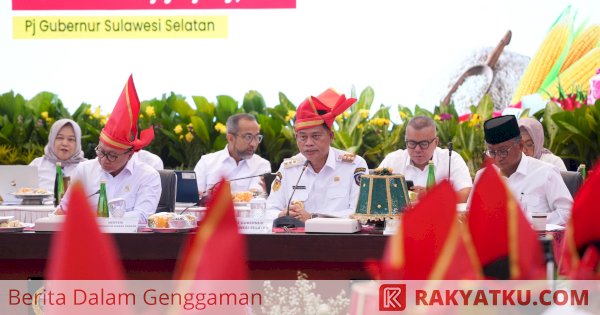 Prof Fadjry Djufry Bahas Kontribusi Sulsel Wujudkan Swasembada Pangan Bersama Empat Menteri dan Kepala Daerah