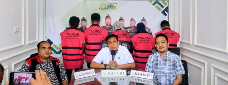 Kasus Kredit Fiktif Bank Pelat Merah, Kejari Wajo Tetapkan 5 Tersangka