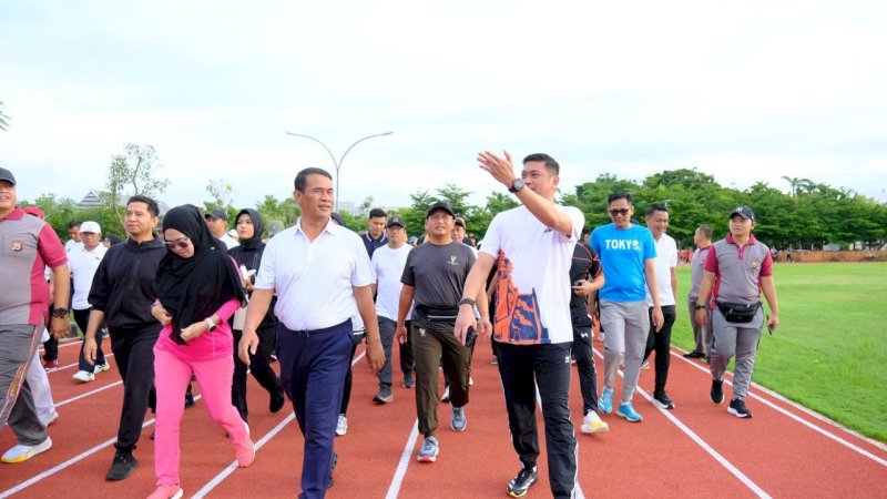 Jogging Track Bahan Rubber Berstandar Nasional Hadir di Gowa