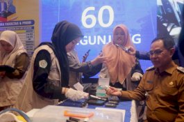 Stand Unismuh Jadi Magnet Utama di Sulawesi Education and Techno Expo 2025