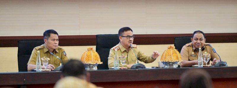 Bahas LHP BPK, Sekda Jufri Rahman Instruksikan OPD Segera Lakukan Tindak Lanjut