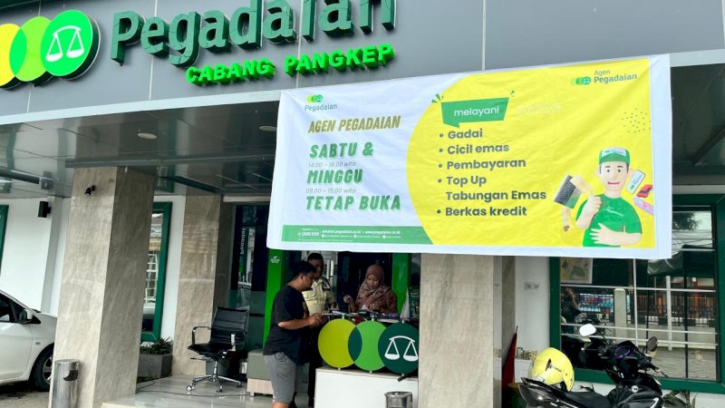 Pegadaian melayani Sabtu dan minggu