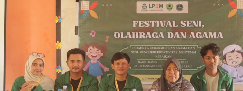 Dalam Rangka  Seleksi persiapan FLS2N Mahasiswa KKN 76 UINAM Mengelar Festival Seni di UPDT SDN 29 Barru