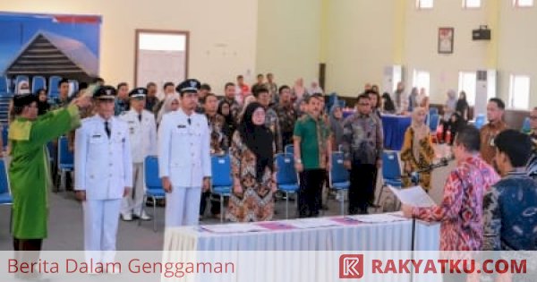 Penjabat Bupati Lantik Pejabat Struktural Pemkab Wajo