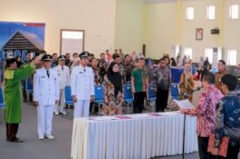 Penjabat Bupati Lantik Pejabat Struktural Pemkab Wajo