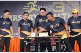 Abdul Hayat Gani Hadiri Perayaan HUT ke-3 Healty All Day