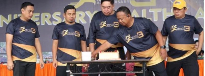 Abdul Hayat Gani Hadiri Perayaan HUT ke-3 Healty All Day