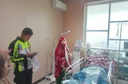 Pejalan Kaki Meninggal Ditabrak Pemotor saat Menyeberang di Jalan Budi Utomo Wajo