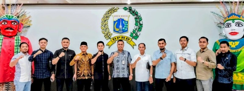 Pansus I DPRD Wajo Temui Mendagri dan DPRD DKI Jakarta