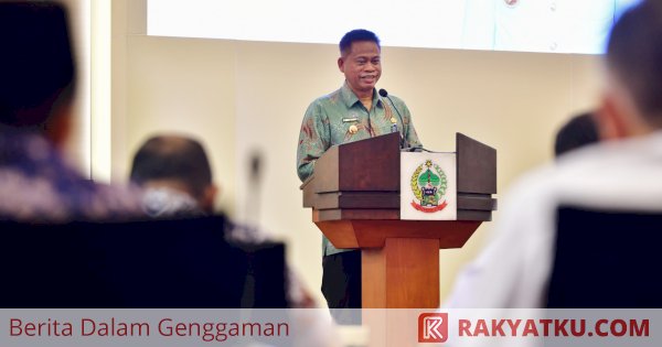 Pesan Prof Fadjr Saat Penandatanganan Perjanjian Kinerja OPD Lingkup Pemprov Sulsel