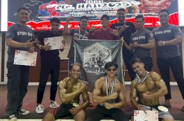 Story Gym Makassar Sukses Raih 4 Medali di Event Body Contest di Kabupaten Bone