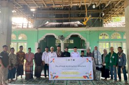 KKN 76 UIN Alauddin Makassar Angkatan 76 Gelar Program Kerja Pelatihan Kaifiyatul Jenazah di Dusun Kalompi, Mesjid Al-Ikhlas
