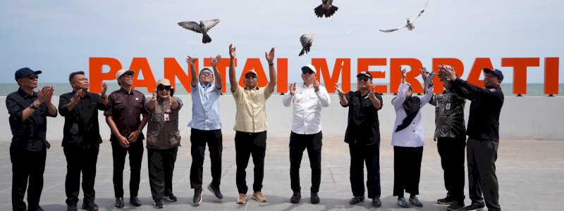 Momen Peresmian Pantai Merpati Bulukumba