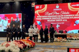 Andi Sudirman - Fatmawati Rusdi Ditetapkan Sebagai Pemenang Pilgub Sulsel