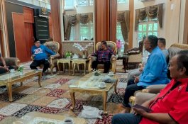 Pj Wali Kota Parepare Terima Audiensi Tim Penjaringan Kormi Sulsel