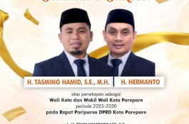 RSUD Andi Makkasau Ucapkan Selamat ke Tasming-Hermanto Ditetapkan Wali Kota dan Wakil Wali Kota Parepare