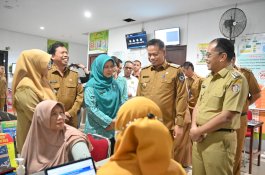 Penjabat Gubernur Sulsel Launching Program Pemeriksaan Kesehatan Gratis di Puskesmas Tamalate