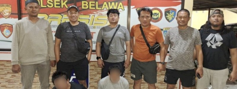 Dua Curanmor Ditangkap, Kini Mendekam di Polsek Belawa