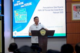 Bupati Gowa Instruksikan Pendataan Warga yang Belum Terdaftar BPJS Kesehatan