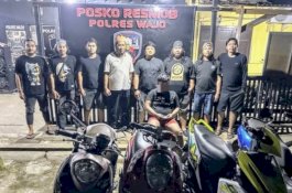 Kaki Pelaku Curanmor Lintas Kabupaten Ditembak Resmob Polres Wajo