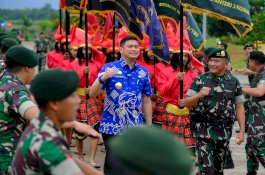 Adnan Purichta Ichsan Pamit ke Pangdivif 3 Kostrad Jelang Akhir Masa Jabatan