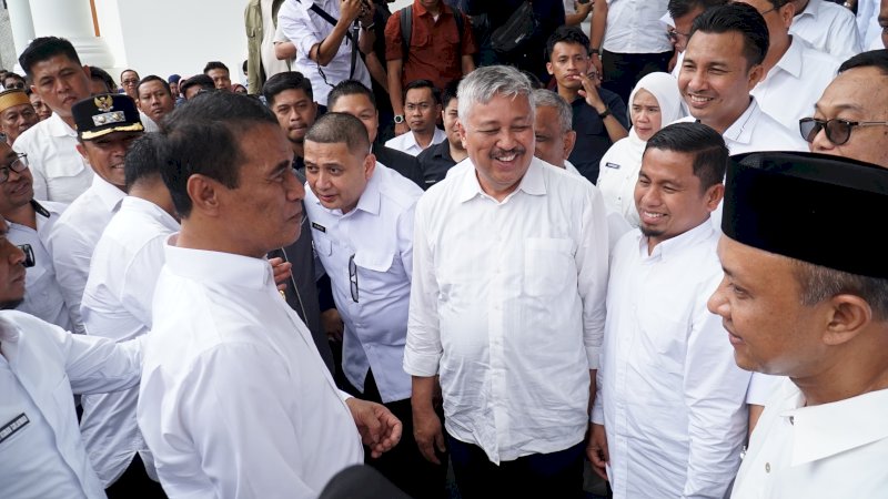 Hadiri Undangan Menteri Pertanian, Tasming: Program Kita Sejalan dengan Program Pusat 