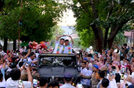 Adnan-Kio Dilepas Ribuan Pegawai dan Masyarakat Kabupaten Gowa