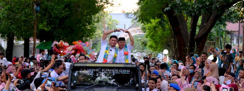 Adnan-Kio Dilepas Ribuan Pegawai dan Masyarakat Kabupaten Gowa