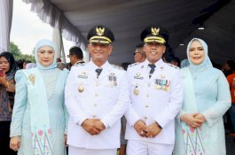 Ar-Rahman Resmi Dilantik Jadi Bupati dan Wakil Bupati Wajo Periode 2025-2030