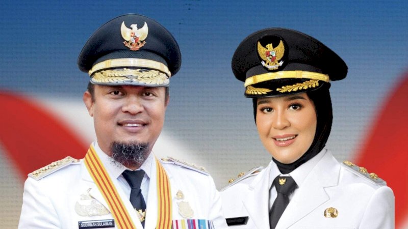 Andi Sudirman - Fatmawati Rusdi Komitmen Lanjutkan Pembangunan Sulsel