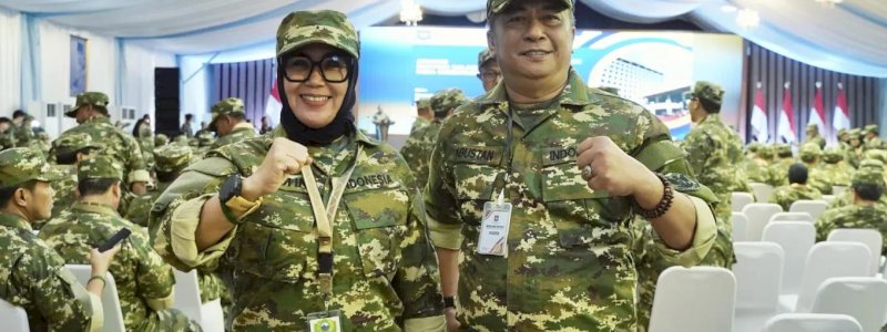 Bupati dan Wakil Bupati Barru Ikuti Retreat Pembekalan dari Para Menteri dan SBY