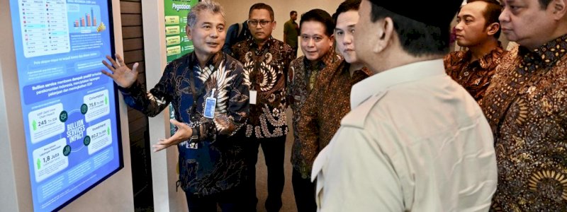 Presiden Prabowo Resmikan Layanan Bank Emas Pegadaian, BRI Group Semakin Optimis Perkuat Ekonomi Nasional