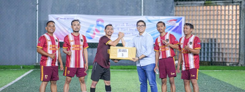 Rayakan HUT ke-68 Astra, Astra Grup Makassar Gelar Fun Mini Soccer