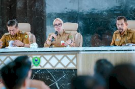 Awal Pemerintahan Baru, Bupati Barru Langsung Tancap Gas Gelar Rapat Koordinasi