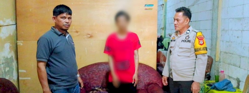 Nyaris Bakar Rumah, Polsek Tempe Amankan Pemuda Diduga Gangguan Jiwa