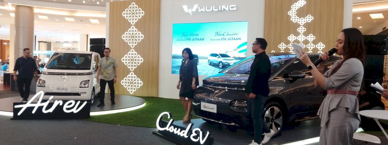 Wuling Resmi Meniagakan New Air ev dan New Cloud EV untuk Konsumen di Makassar dan Sekitarnya