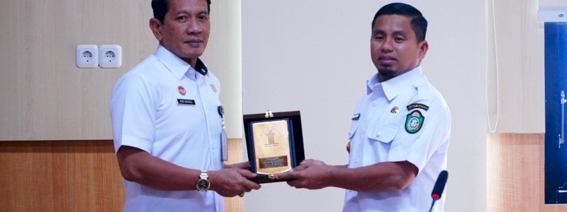 Kakanwil Kemenkum Sulsel Temui Walikota Parepare