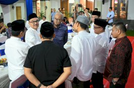 Sekprov Jufri Rahman Hadiri Buka Puasa Bank Indonesia