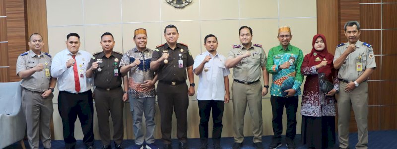 Tasming Hamid Terima Kunjungan Tiga Lembaga, Bahas Sinergitas Lintas Sektor