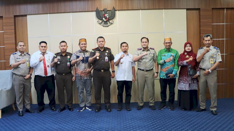 Tasming Hamid Terima Kunjungan Tiga Lembaga, Bahas Sinergitas Lintas Sektor