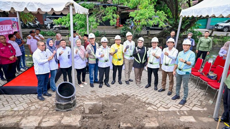 Perumda Air Minum Kota Makassar Tingkatkan Layanan Air Bersih dengan Pemasangan Pipa Baru di Utara Kota