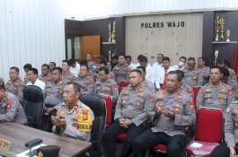 Kapolda Sulsel Berikan Arahan Strategis ke Jajaran Polres