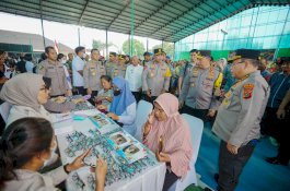 Momen Kapolri Kunjungi Polda Sumatera Utara