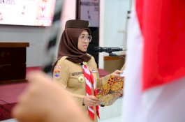 Husniah: Pramuka Harus Cetak Generasi Muda Berkarakter