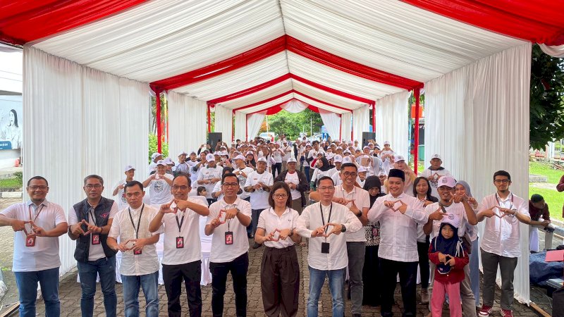 Seremoni pelepasan pelanggan Telkomsel Mudik hepi 2025