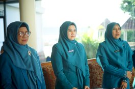 Perkuat Sinergi, Ketua TP PKK Parepare Hadiri Pengukuhan Pengurus TP PKK Sulsel Secara Virtual